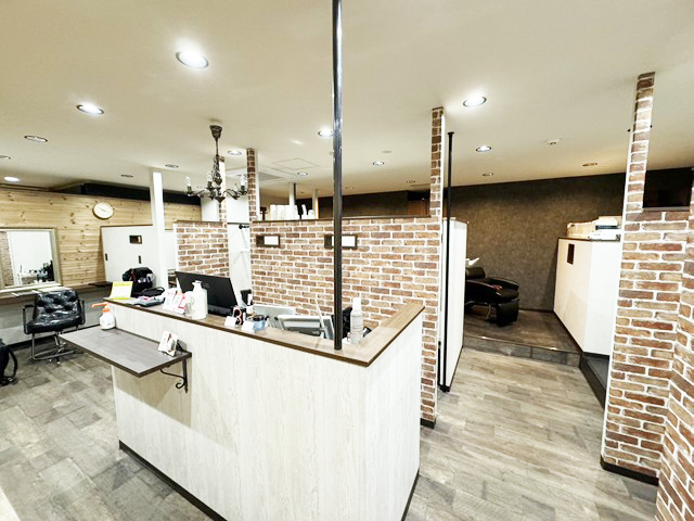 【約120万円で開業可能！】野幌エリア 1階約31坪 美容室居抜き物件！ : 野幌エリア1階路面30坪美容室居抜き！