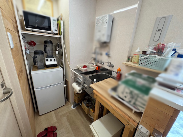 【北大前エリア】１階路面15坪の物販・美容健康・食品製造販売店居抜き！ : 北大前の路面店舗です