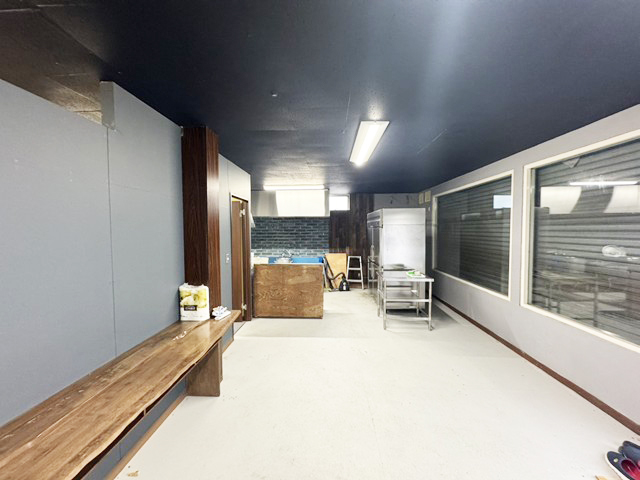 北広島エリア 大型商業施設近くの1階路面15坪 ラーメン店居抜き！ : 北広島エリア1階路面店！